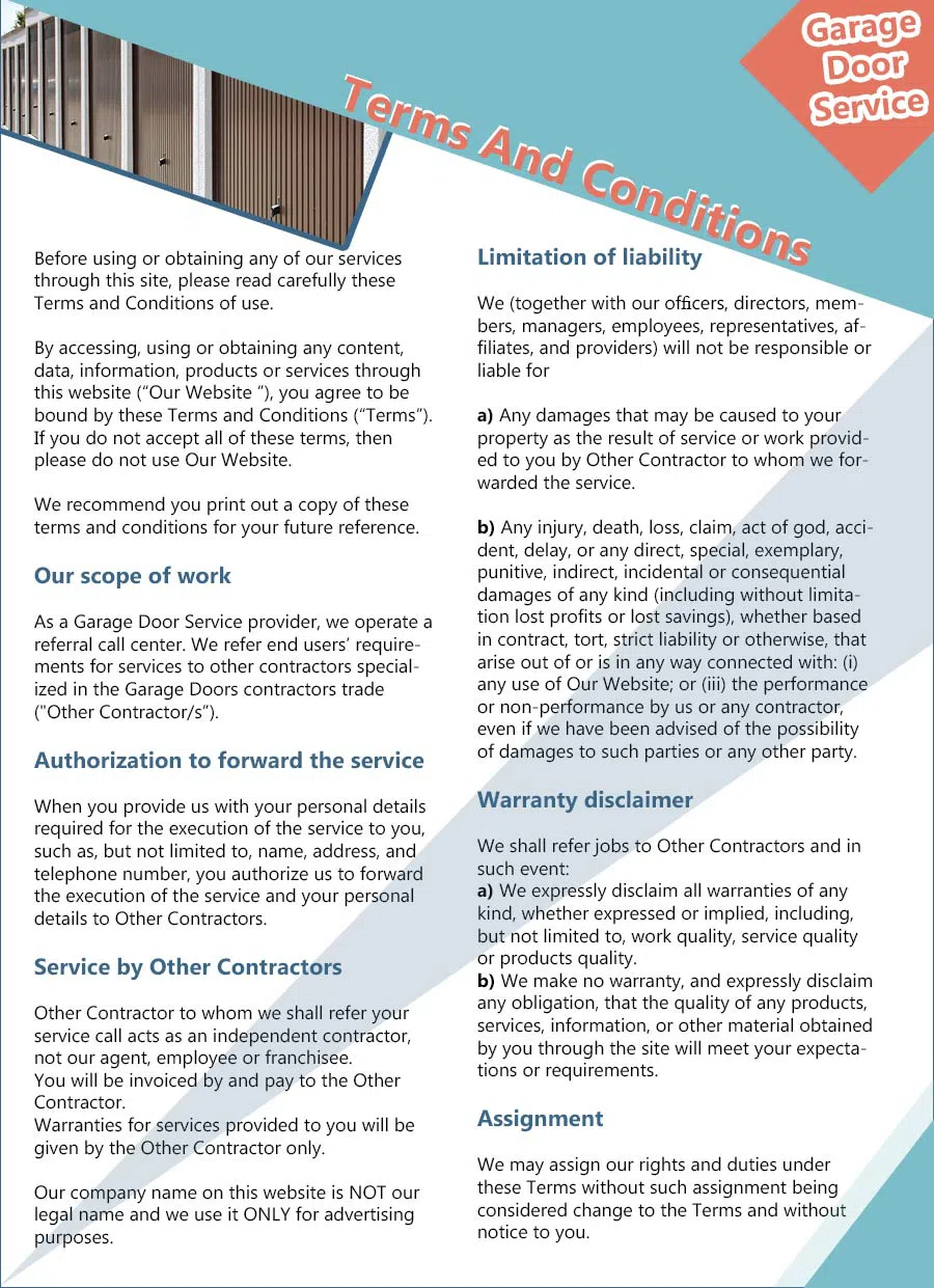 Golden Garage Door Service Canoga Park, CA 818-691-5820